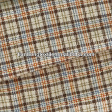 Polyester Cotton Check Stretch Flannel Fabrics